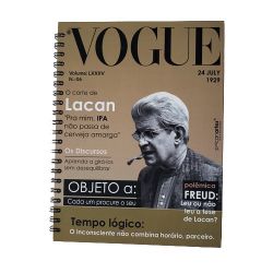 Caderno Universitário Vogue Lacan